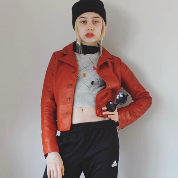 Urban Outfitters BDG Rust Vegan Leather Jacket - Picture 9 of 9